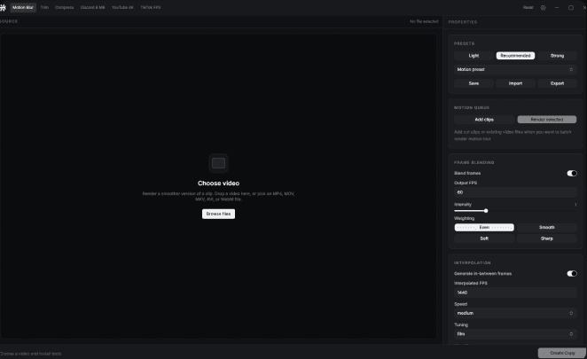 xype desktop app interface